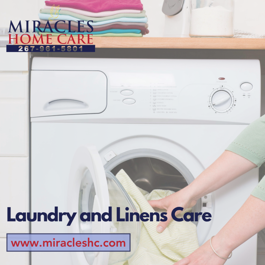 Laundry and Linens Care: Keeping Seniors Comfortable and Clean