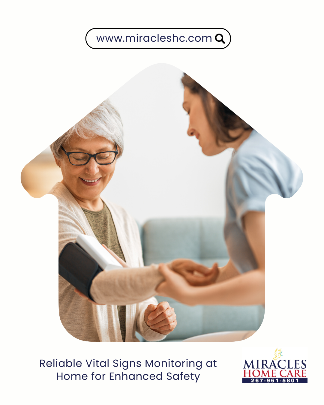 Reliable Vital Signs Monitoring at Home for Enhanced Safety