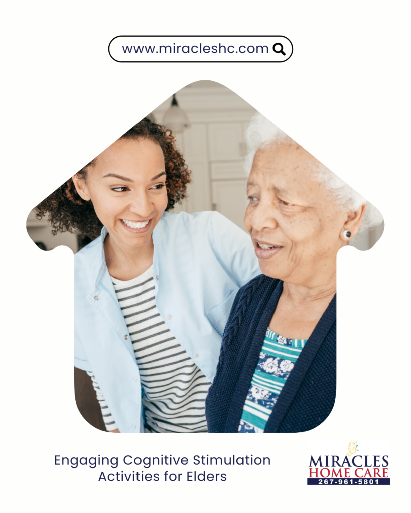 Cognitive stimulation activities for elders