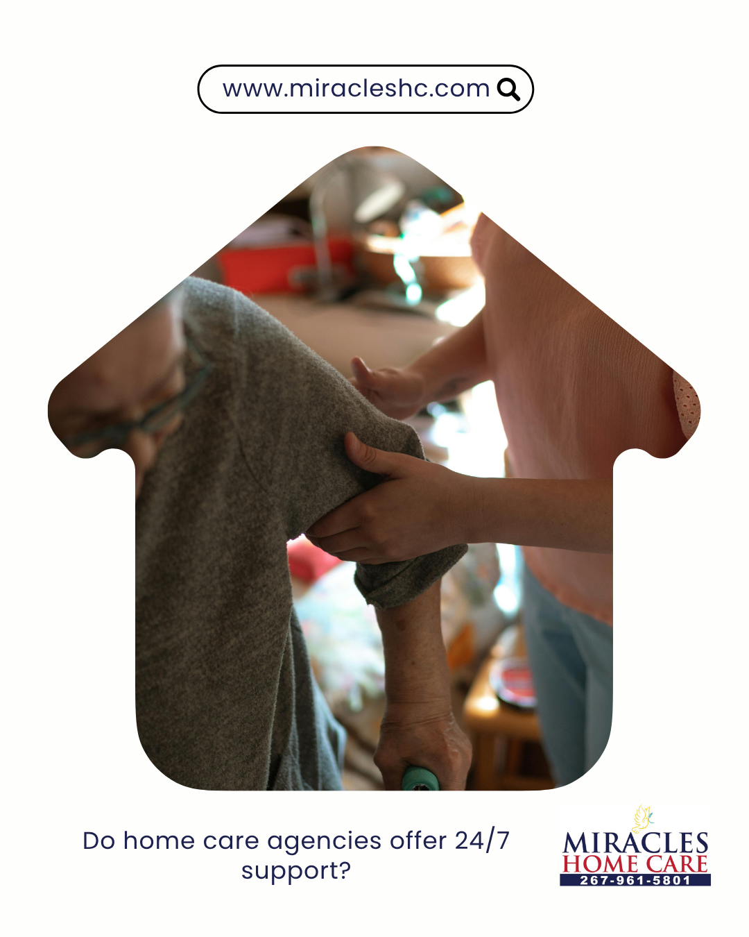 Do home care agencies offer 24/7 support?