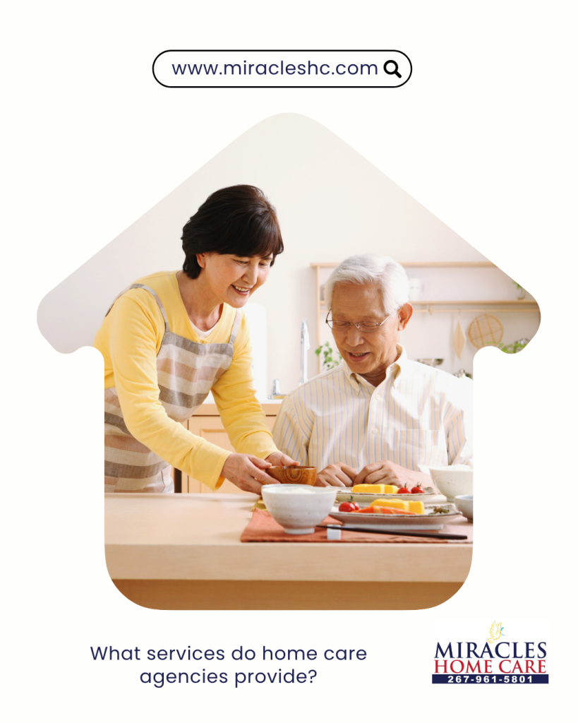What services do home care agencies provide?