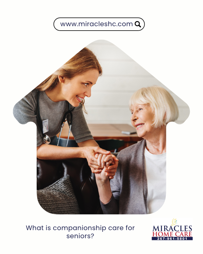 What is companionship care for seniors?
