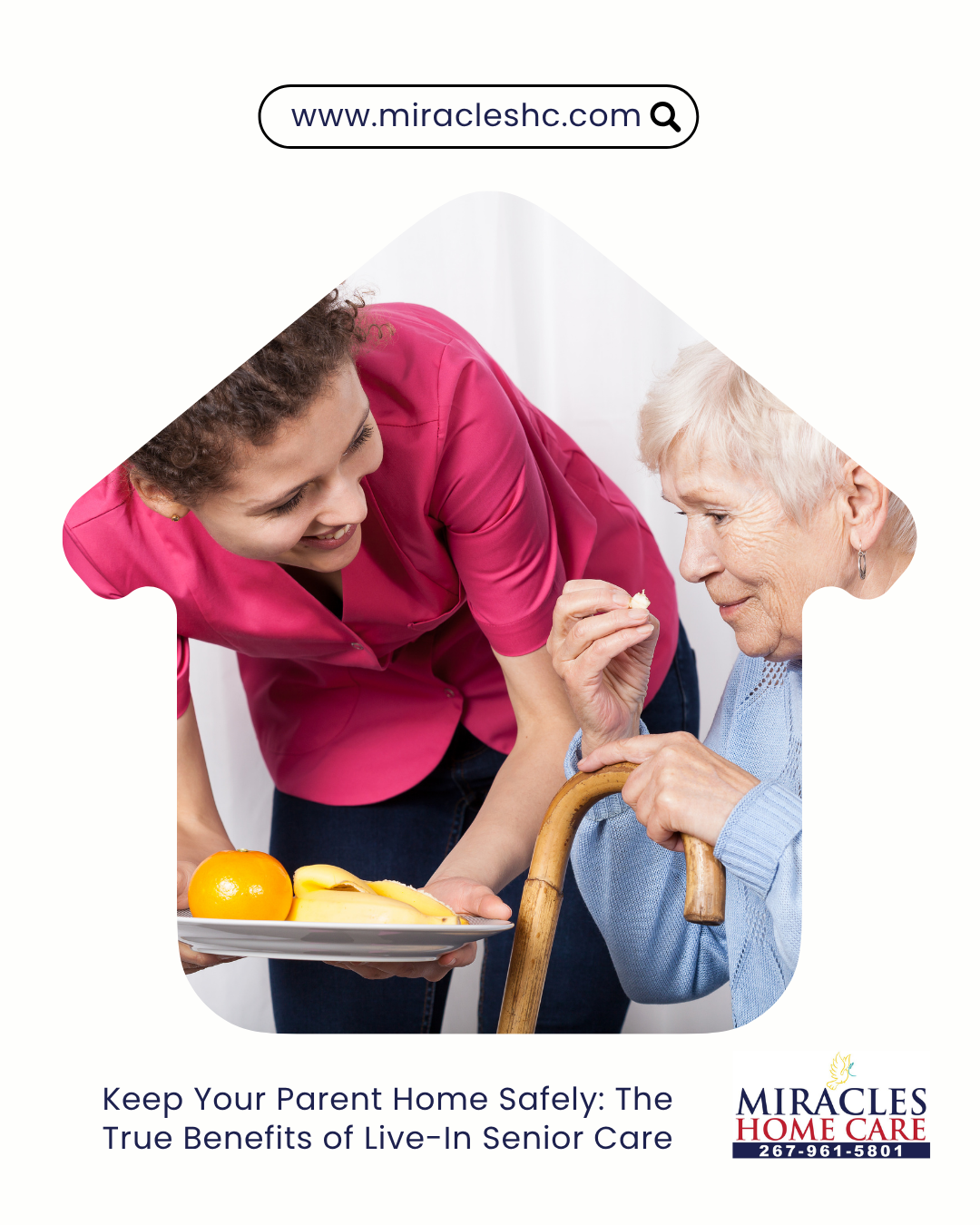 Keep Your Parent Home Safely: The True Benefits of Live-In Senior Care